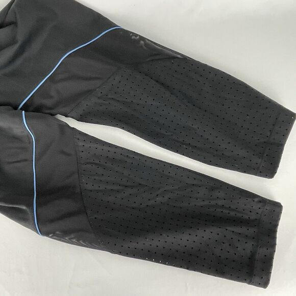Women's Avia Active Performance Capri Pants Black/Blue Lg 12 - 14 - Picture 4 of 4